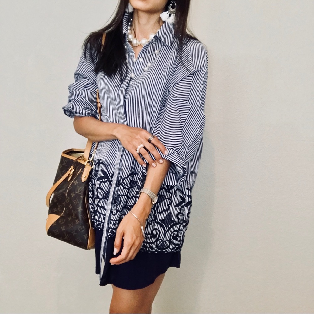 Brand new oversized blouse dress top - Picture 5 of 8
